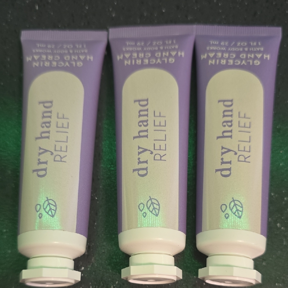 3 Pc Dry Hand Relief Cream By Bath And Body Works